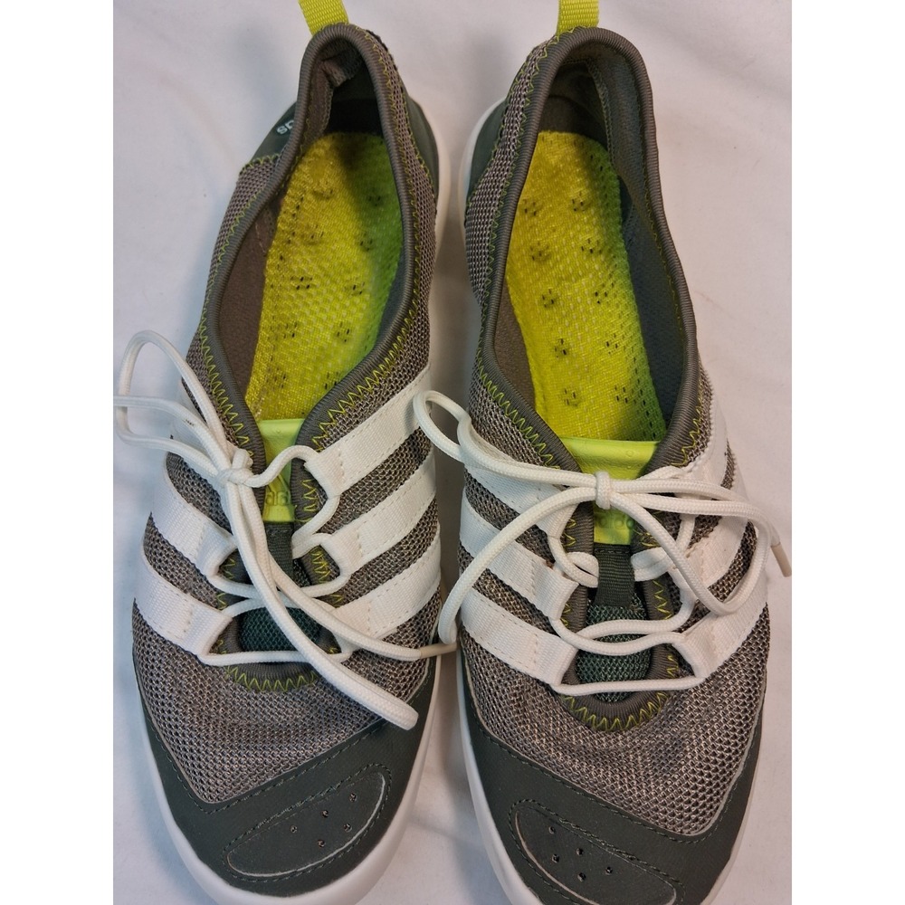 Size 9.5 - Adidas Climacool Boat Shoes Women's Green